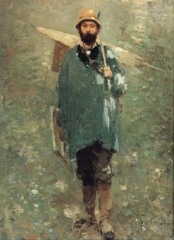 Andreescu in the Landscape, Nicolae Grigorescu